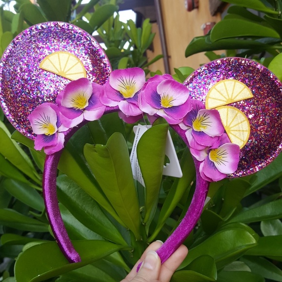 Disney Accessories - Violet lemonade Mickey ears